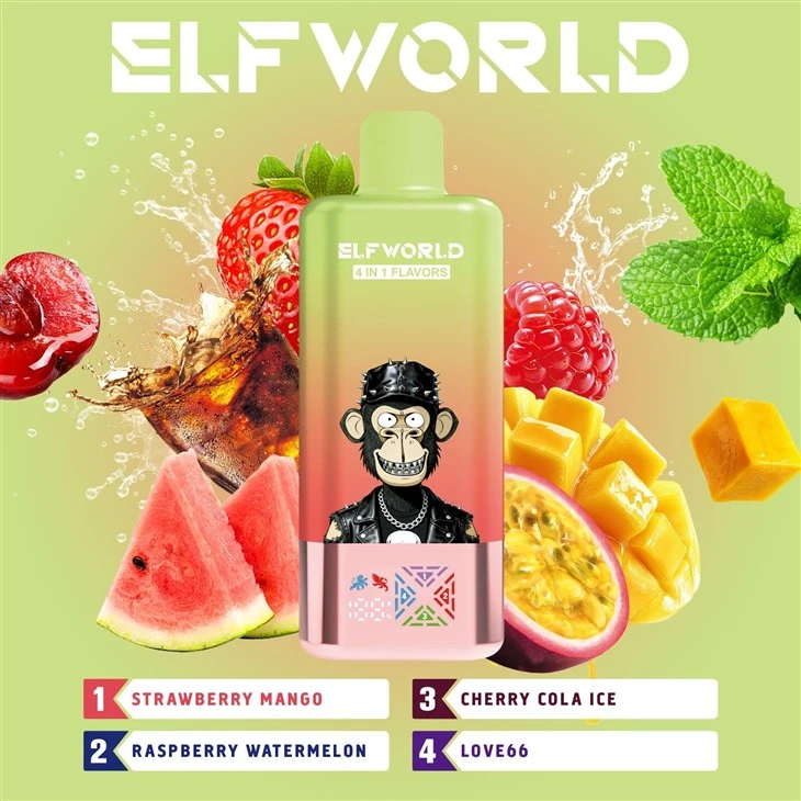 Elfworld 4IN1 100k Puffs Disposable Vape In Stock suppliers