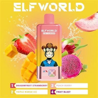 Elfworld 4IN1 100k Puffs jednorazová vape na sklade